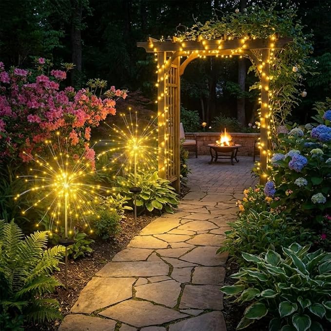2 Pack Solar Firework Lights Outdoor - Image 7