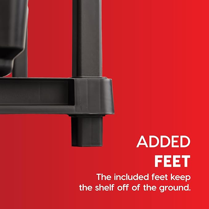 IRIS USA 5-Shelf Extra Heavy Duty Deep Plastic Storage Shelves, 1000lb Capacity - Image 6
