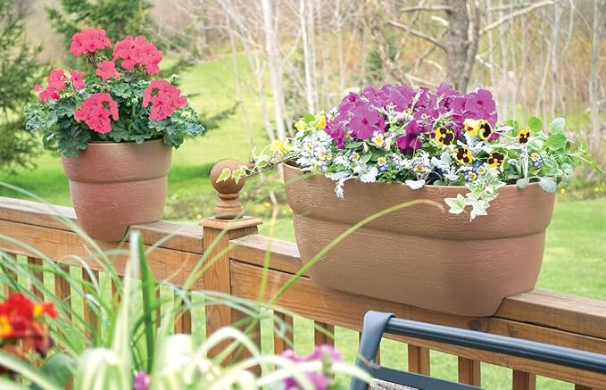 EMSCO Group Bloomers Railing Planter - Image 8