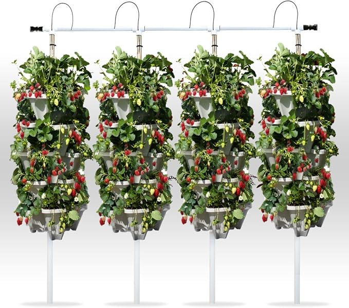 Mr. Stacky 5 Tiered Vertical Gardening Planter, Indoor & Outdoor - Image 9