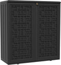 Indoor Outdoor Storage Cabinet Waterproof by Mrosaa