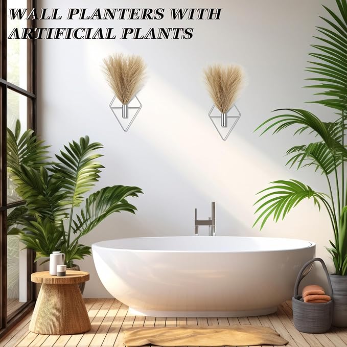 2 Pieces Boho Wall Decor Hanging Planters - Image 7