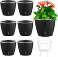 Self-Watering Pots for Indoor Plants, Small African Violet Pots by KvyusFlourish