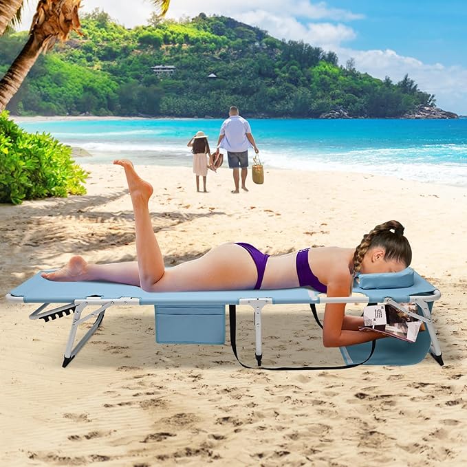 ABORON 3 in 1 Sun Tanning Chair Oversized - Image 2