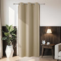 Joydeco Blackout Door Curtain for Doorway Privacy 78 Inches Long, Grommet by JOYDECO