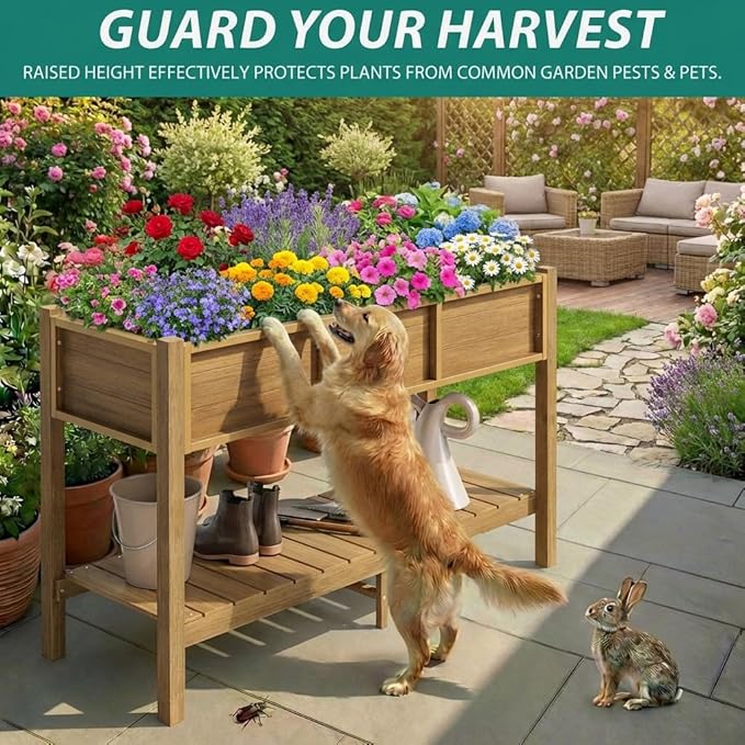 YITAHOME Raised Garden Bed Outdoor HDPE - Image 2