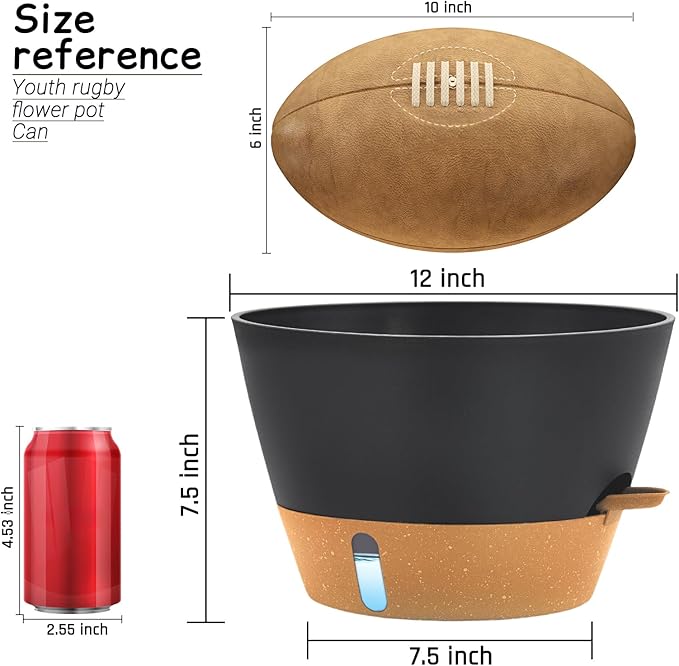 12-Inch Self Watering Planters - Image 2