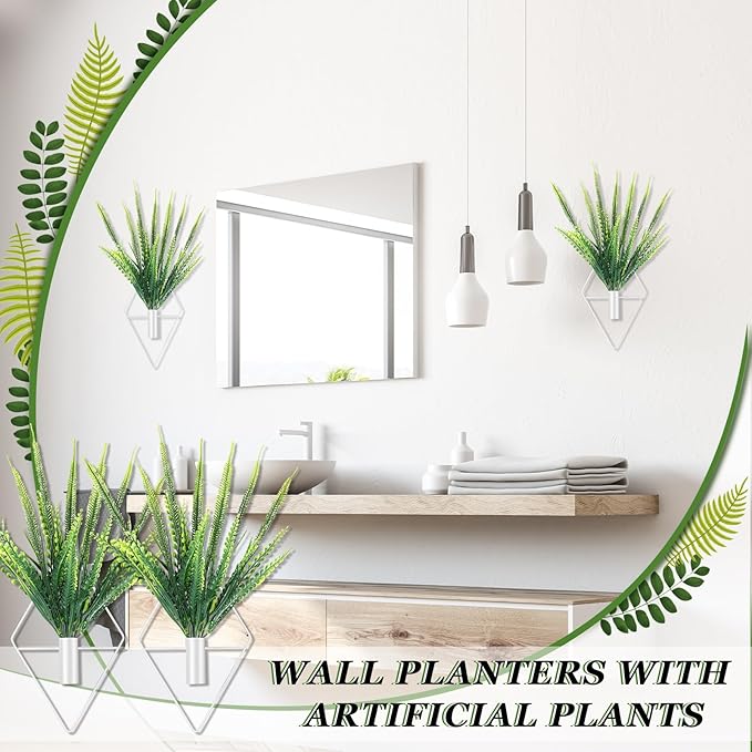 2 Pieces Wall Decor Hanging Planters - Image 8