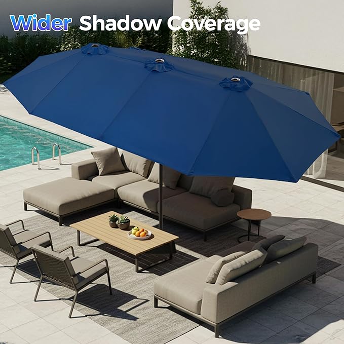 SUPERJARE 13FT Outdoor Umbrella - Image 4