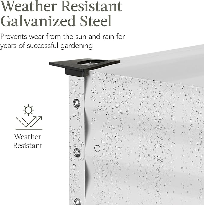 Best Choice Products 48x24x30in Galvanized Raised Garden Bed, Metal Elevated - Image 4