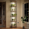 Bstrip Plant Stand Indoor with Grow Light, 81.3" Tall Indoor Plant Shelf by Bstrip