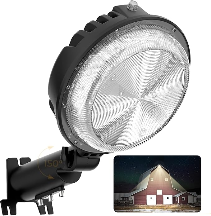LED Barn Light, 150W 20000LM Yard Area Lights Dusk to Dawn Outdoor Lighting by ToberichUltraBrightLight