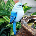 Garden Bird Statue Flower Pot Hugger Outdoor Decor by JARPSIRY