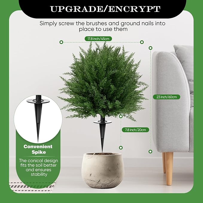 Artificial Topiary Bushes for Outdoors - Image 3