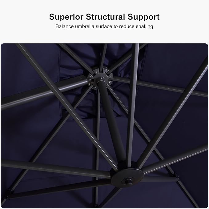 PURPLE LEAF 10' X 13' Patio Umbrella - Image 7
