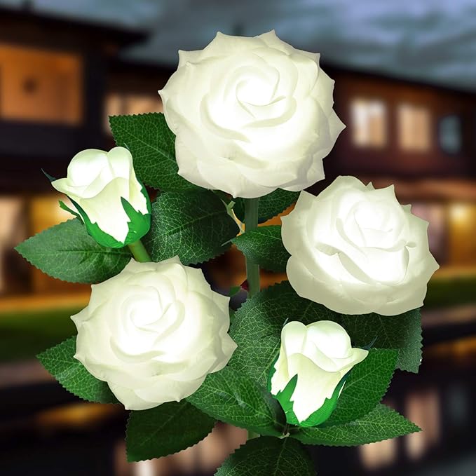 Solar Flower Lights Outdoor by LightYourLife