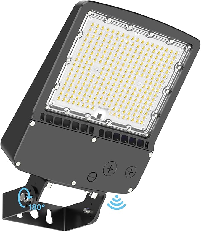 HYPERLITE LED Parking Lot Light - 200W 30000lm UL Listed Led Flood Lights by HYPERLITE
