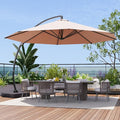 Aoxun 11 FT Cantilever Umbrella by Aoxun