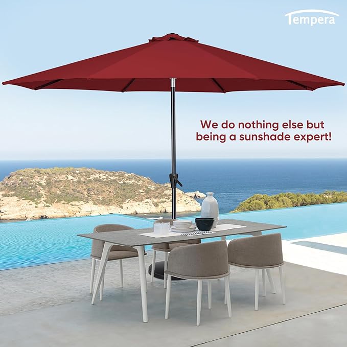 Tempera Patio Market Outdoor Table Umbrella - Image 7