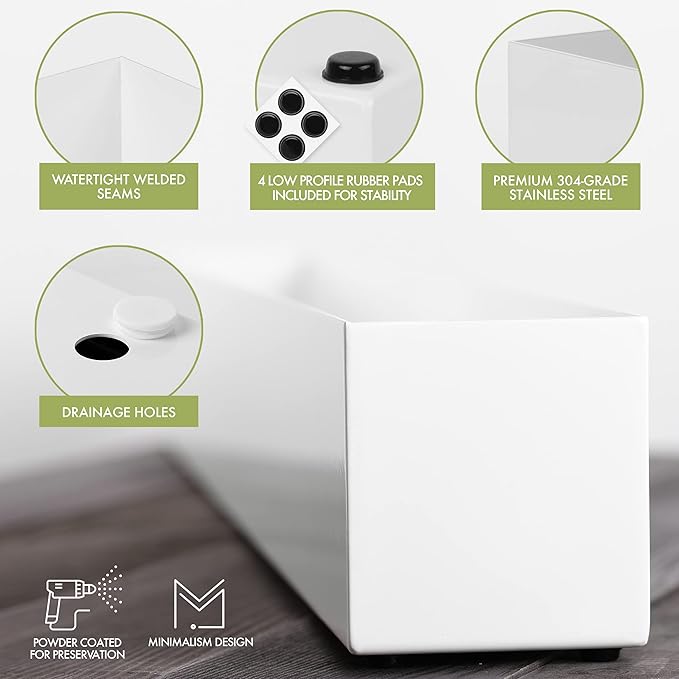 DR&Co Modern Rectangle Planter Box - Image 3