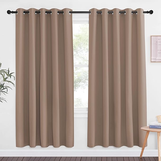 NICETOWN Blackout Doorway Curtain Drape 72 inch Long by NICETOWN
