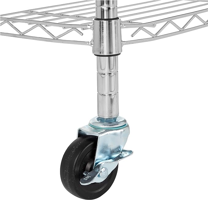 Amazon Basics 4-Shelf Adjustable Heavy Duty Storage Shelving Unit - Image 4