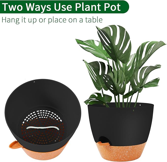 GARDIFE Hanging Planter, 10 inch Hanging planters - Image 5