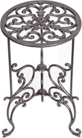 Sungmor Heavy Duty Cast Iron Potted Plant Stand, 19.3-Inch 1 Tier Metal Planter by Sungmor