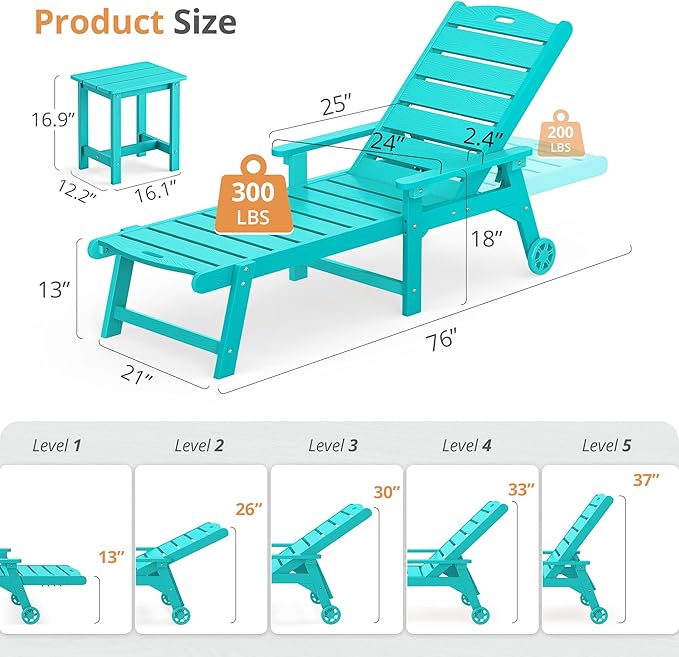 LUE BONA Chaise Lounge Chair - Image 2