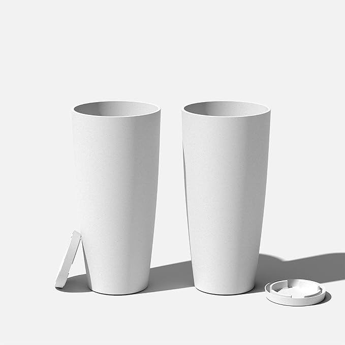 Veradek Vega Round Tall Planter Pots - Image 2