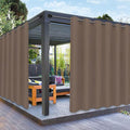 PureFit Outdoor Curtains for Patio Waterproof Weatherproof, UV Resistant by PureFit
