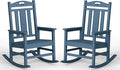 Ciokea Oversized Outdoor Rocking Chairs Set of 2, 380lbs Heavy-Duty Large Patio by CIOKEA