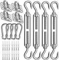 Sun Shade Sail Hardware Kit 6 Inch by HYASIA