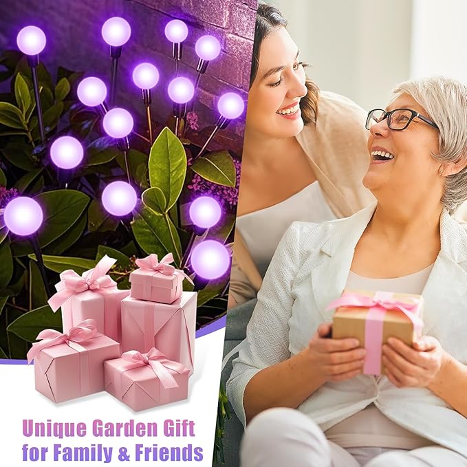 Solar Garden Lights Outdoor, Waterproof Solar Powered Lights - Image 6