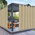 PureFit Outdoor Curtains for Patio Waterproof Weatherproof, UV Resistant by PureFit