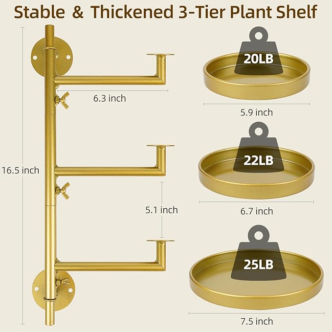 Rotating Window Plant Shelves - Image 6