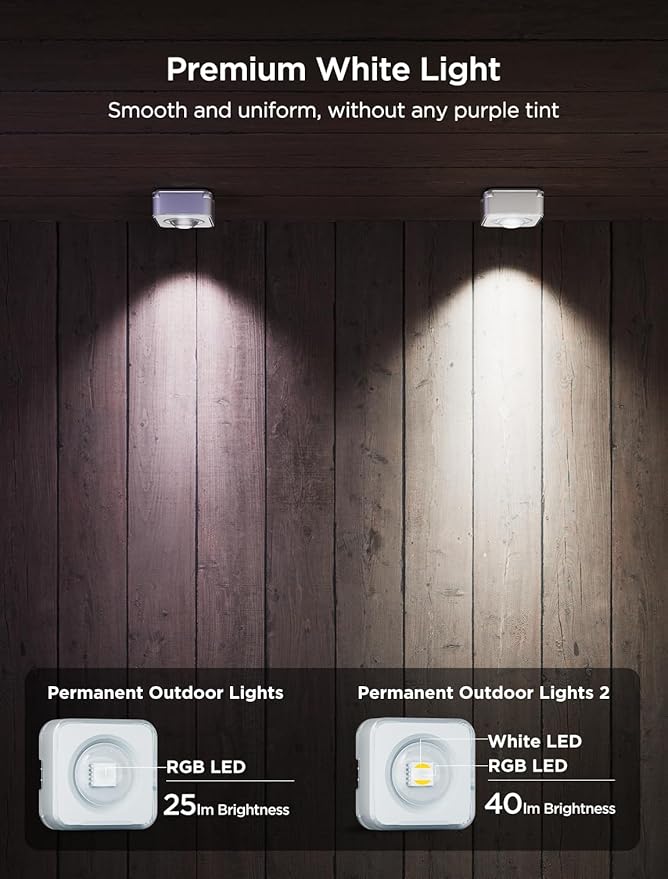 Govee Permanent Outdoor Lights 2, 50ft RGBIC Outdoor Lights - Image 8