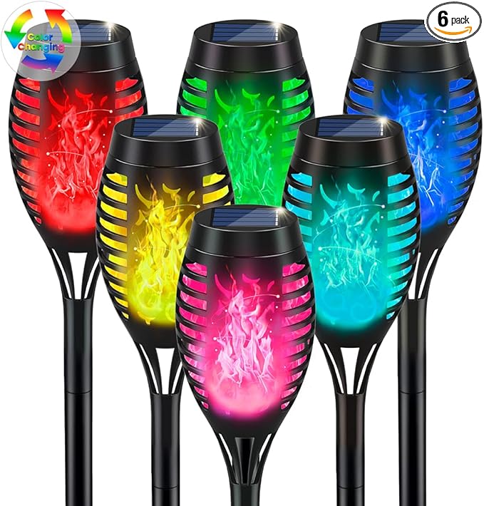 IkeeRuic Christmas Decorations Outdoor, Solar Torch Light by IkeeRuic