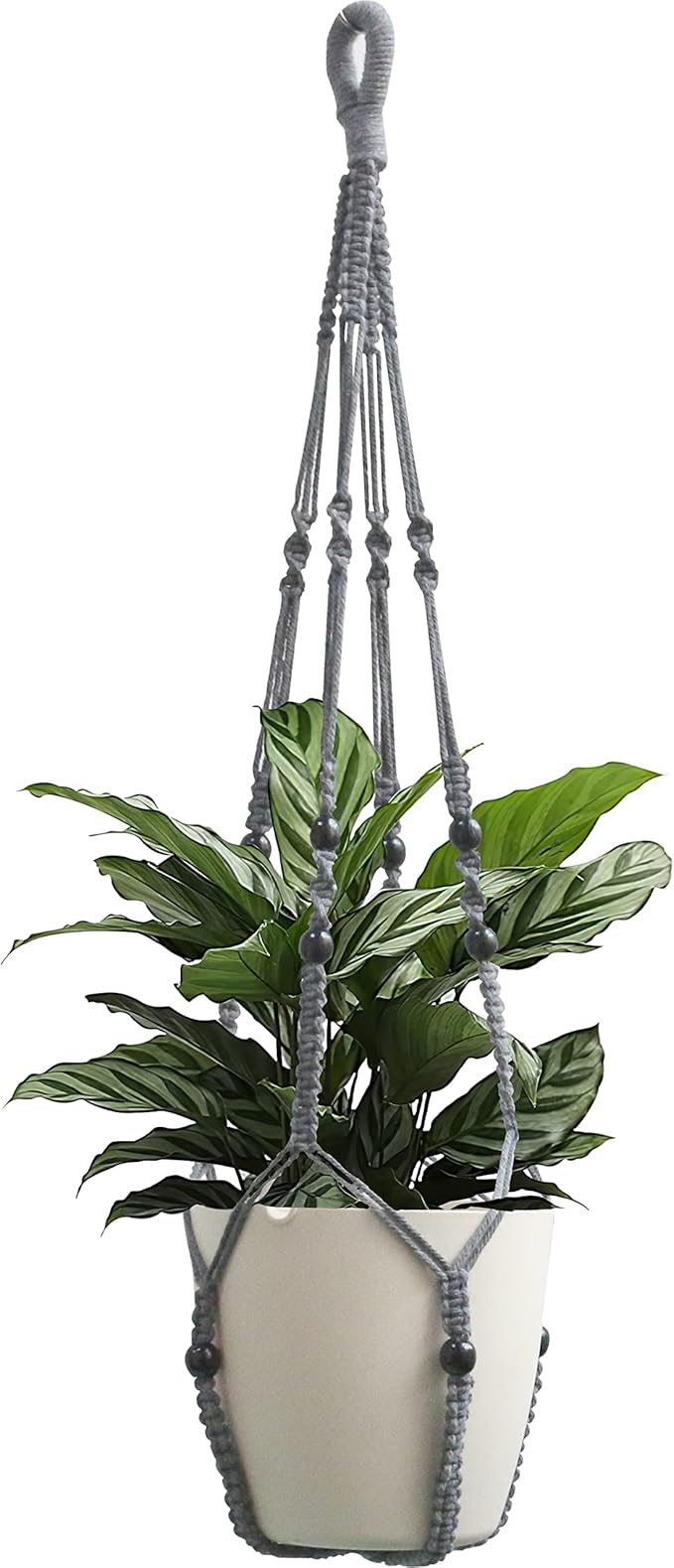 Macrame Plant Hanger Indoor Hanging by BlueMake