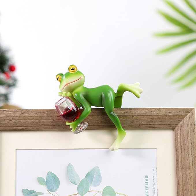 Miniature Frog Figurines Plant Decorations - Image 7