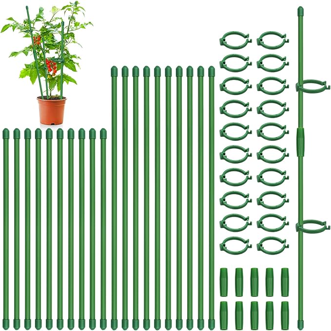 Plant Stakes, Garden Stake Pole by Catephe