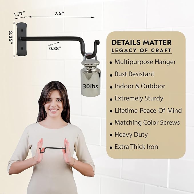 RTZEN Plant Hangers Indoor or Outdoor - Image 2