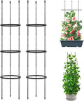 2 Pack Garden Trellis, 2 in 1 Plant Cages & Supports by XINGRUYU