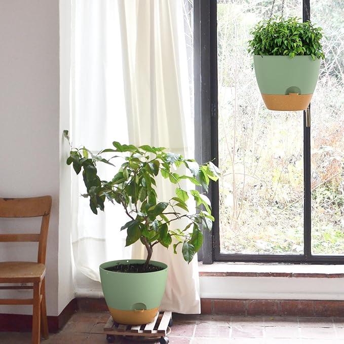ZMTECH 12 Inch Hanging Planters - Image 7