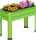 Elevated Metal Planter Box Stand Heavy Duty Raised Garden Bed by PROXRACER