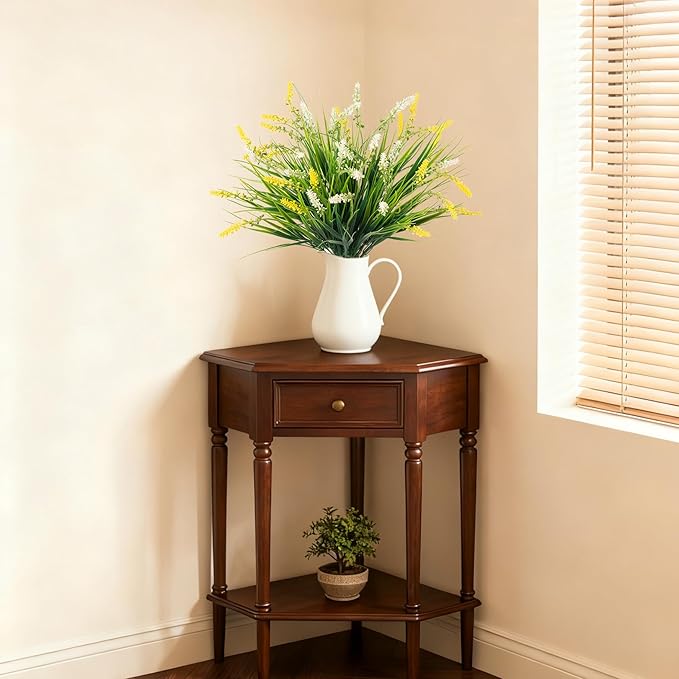 Artificial Faux Plants for Outdoor Spring Decoration, Fake Flowers Shrubs UV - Image 7