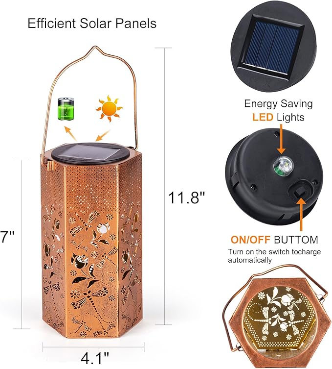 Dragonfly Solar Lanterns Outdoor Waterproof - Image 5