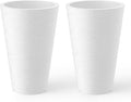 Kante Tall Round Planter Set of 2, 15 Inch Tall Decorative Planter Pots by Kante