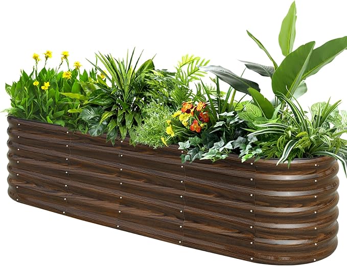 SnugNiture 8x2x2ft Raised Garden Bed Kit by snugniture