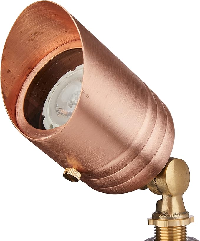 VOLT Fat Boy 12V Solid Copper Outdoor Spotlight - Image 3